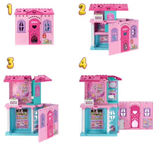 JFW49 - Barbie - La Maison Transformable de Chelsea avec Accessoires