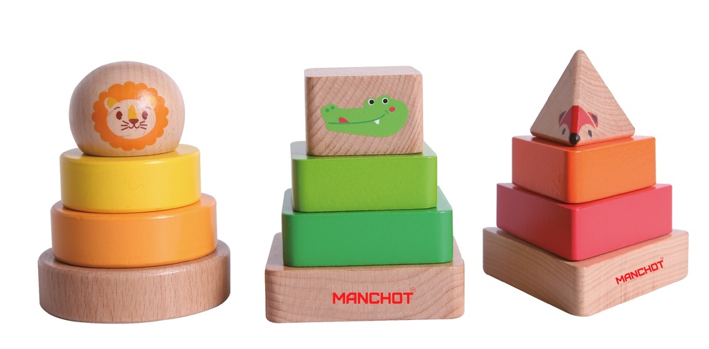 Manchot - Jouet de triage de forme animal 11020