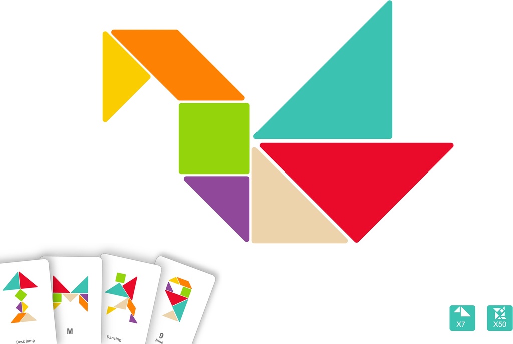 Z1024 - Manchot - Puzzles de tangram
