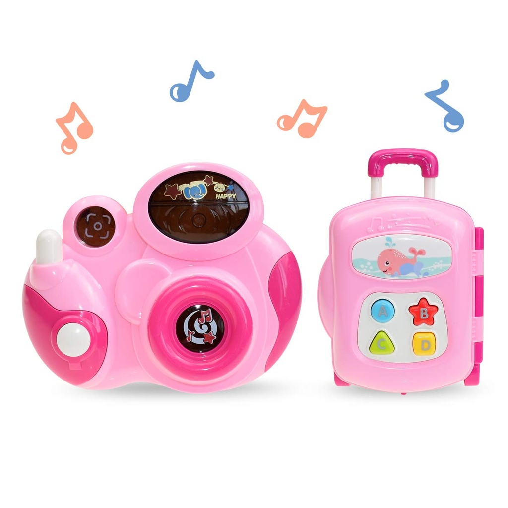 Appareil photo pour bébé avec musique et lumière . QF366-056