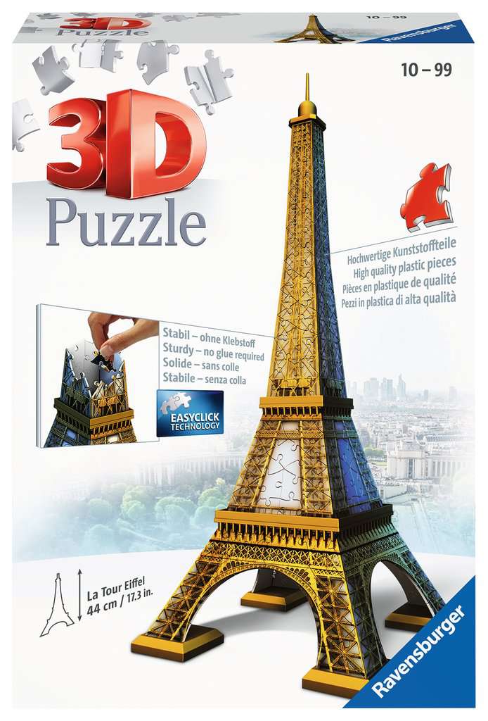 Ravensburger-Puzzle 3D Tour Eiffel 12556