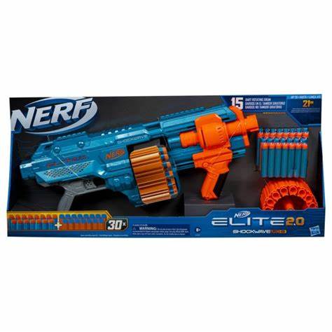 Hasbro - Nerf Elite 2.0 SHOCKWAVE RD 15 E9527EU40