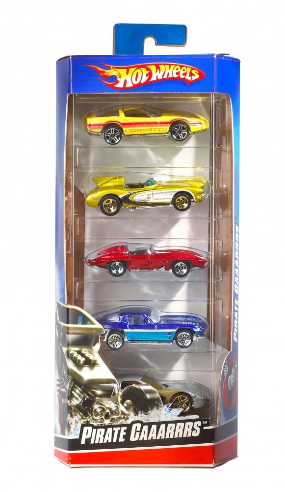 Hot Wheels Coffret de 5 véhicules 1806