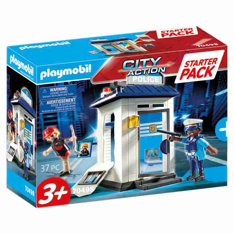 Playmobil-City action Starter Pack Bureau de police 70498