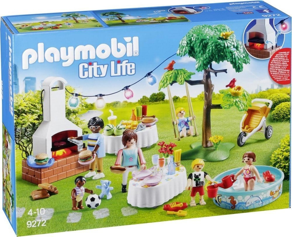 Famille et barbecue Estival-playmobil 9272