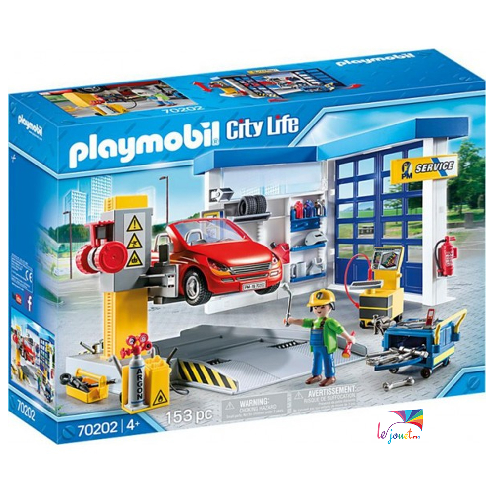 Playmobil Garage automobile 70202