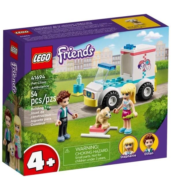 LEGO Friends L’ambulance de la clinique vétérinaire 41694