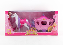 Carrosse de Princesse avec Cheval CAD-05017