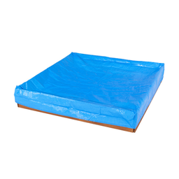 Trigano-Bac À Sable Loeva 120 X 120 X 25 Cm + Tapis Et Bâche J-JOU119