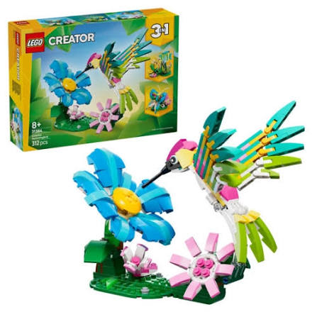 LEGO Creator Animaux sauvages : le colibri coloré 31384