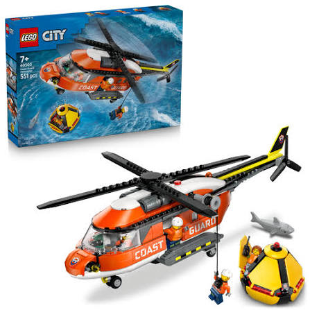 LEGO City L'hélicoptère des garde-côtes 60503