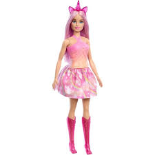 Barbie Poupée Licorne Cheveux Fantaisie HRR13