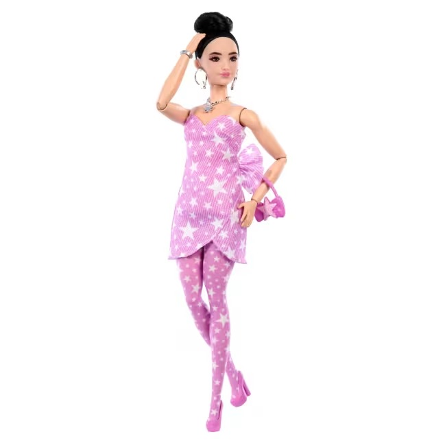 Barbie Poupée Deluxe Style N° 11 Cheveux Noirs en Chignon JJN71