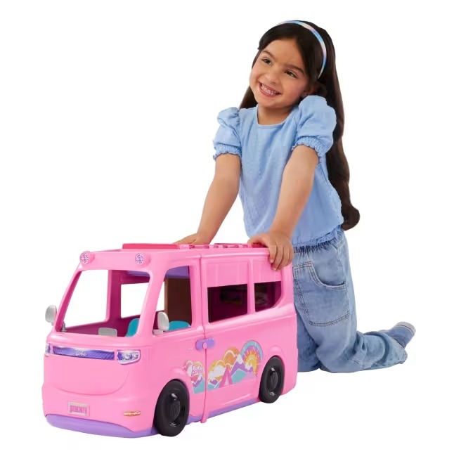 Barbie Camping Car de Rêve Avec +60 Accessoires HRJ78
