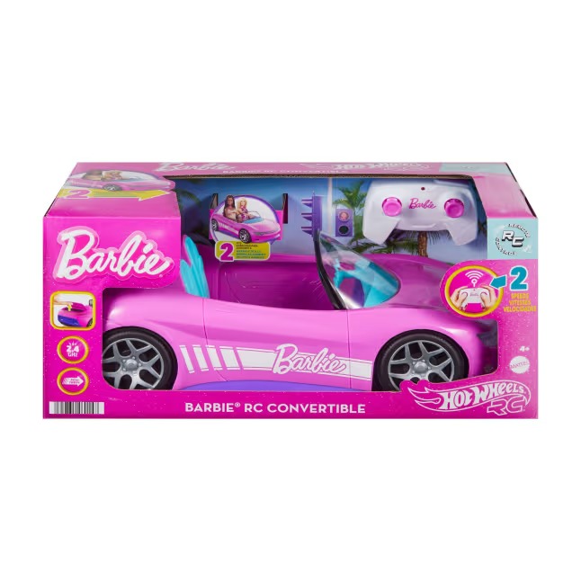 Hot Wheels Cabriolet Radiocommandé Barbie JBH05