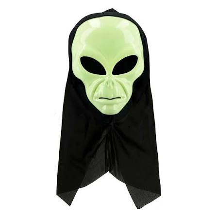 72374 - Boland - Masque Alien Avec Capuche