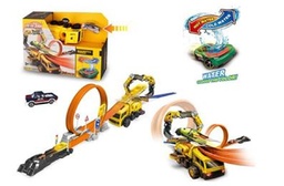 [660-A217] Circuit de voiture avec lanceur 36 Pcs 660-A217