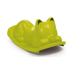 [830104] Bascule Chat Vert Smoby Jeu Plein Air 830104