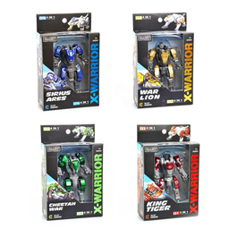 [HF9989-4] Robot transformable 4 en 1 - Vente par unité HF9989-4