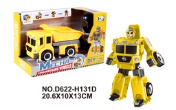 [D622-H131D] Camion-Robot  de construction DIY D622-H131D