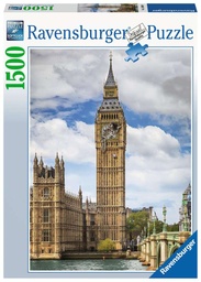 [16009] Ravensburger-Puzzle 1500p-Drole de chat sur Big Ben 16009