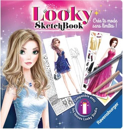 [18082/18083] Ravensburger-Looky Sketch book robes de soirée 18082/18083