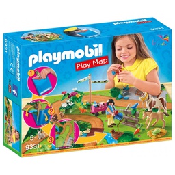 [9331] Playmobil - Cavaliers poneys avec support de jeu 9331