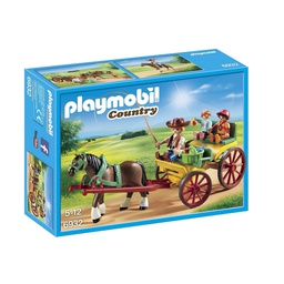 [6932] Playmobil - Country - Calèche avec attelage 6932