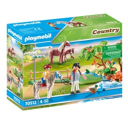 [70512] Playmobil - Country - Randonneurs et animaux 70512