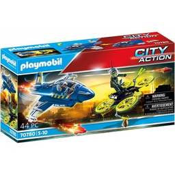 [70780] Playmobil - Action city - Jet police et drone 70780