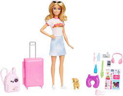 [HJY18] Barbie en Voyage avec Chiot et Accessoires HJY18