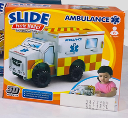 [1912-V] Mini Puzzle 3D Ambulance 1912-V