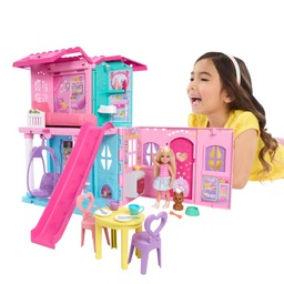 [JFW49] Barbie La Maison Transformable de Chelsea avec Accessoires JFW49