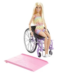 [HJT13] Barbie Fashionistas 194 Blonde avec Fauteuil Roulant HJT13