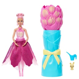 [JMF57] Barbie Poupée Pétals Pop Tulipe Et Accessoires JMF57